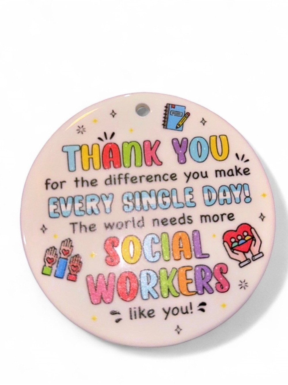 Thank You Social Workers Ornament